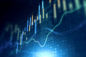 Currency and Exchange Stock Chart for Finance and Economy Display
