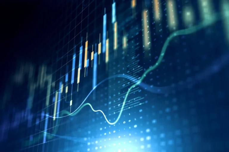 Currency and Exchange Stock Chart for Finance and Economy Display