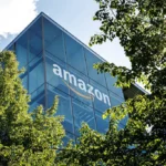 Exterior shot of the German Amazon headquarters