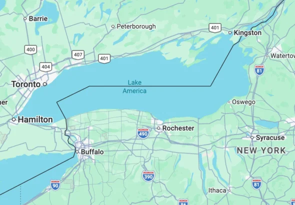 google-maps-rebrands-lake-ontario-as-lake-america-following-executive-order-amid-u-s-canada-trade-dispute
