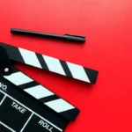 Film,Director's,Desk.,Top,View,Shot