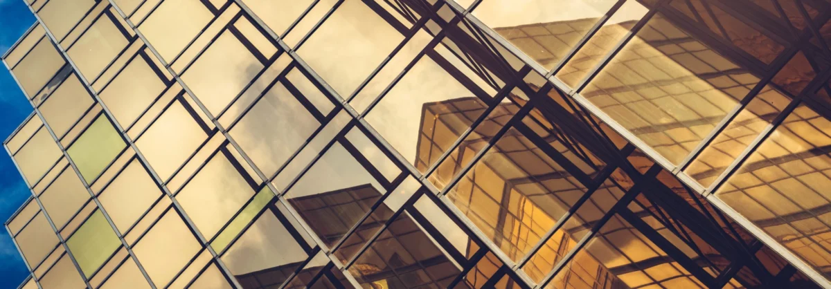 modern glass building,detail shot,hong kong,china.