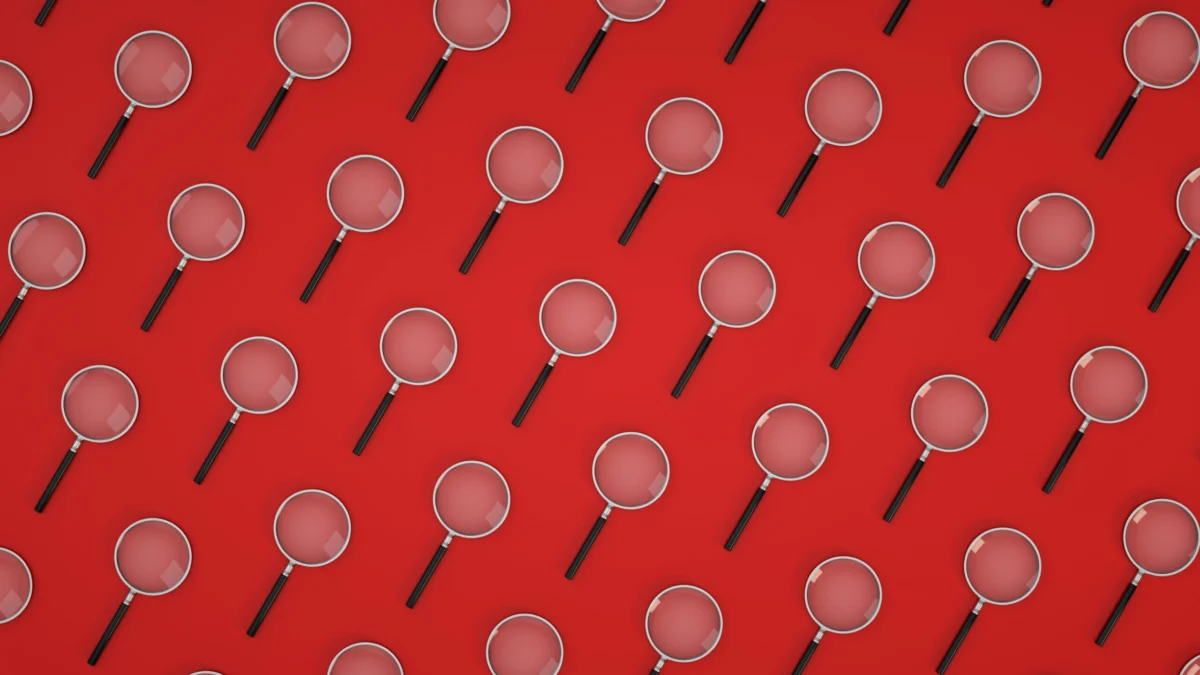 Magnifying Glass Background