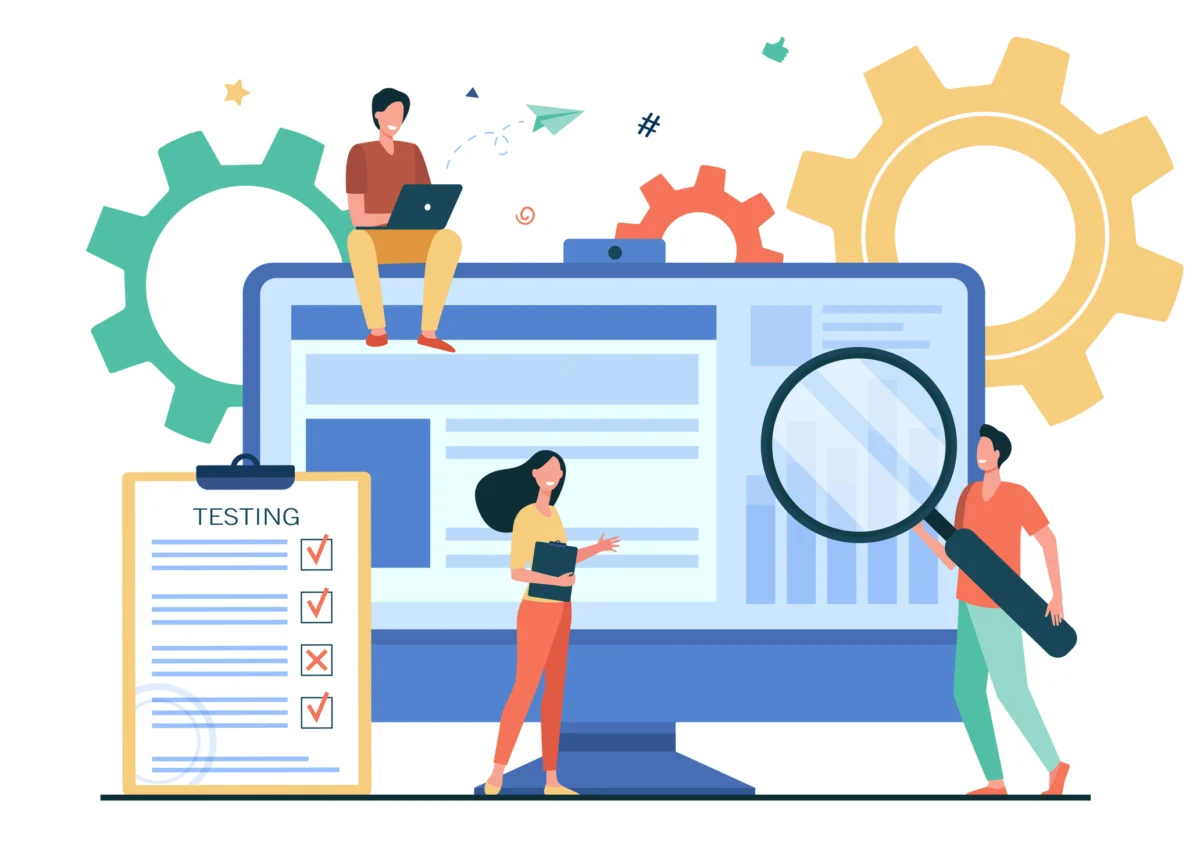 Tiny people testing quality assurance in software