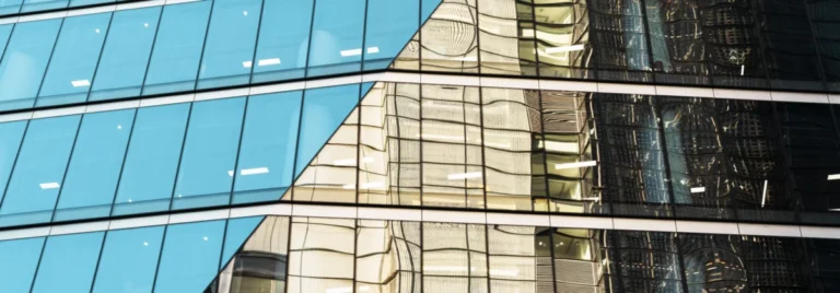 UK, abstract of office buildings and skyscrapers in London financial district