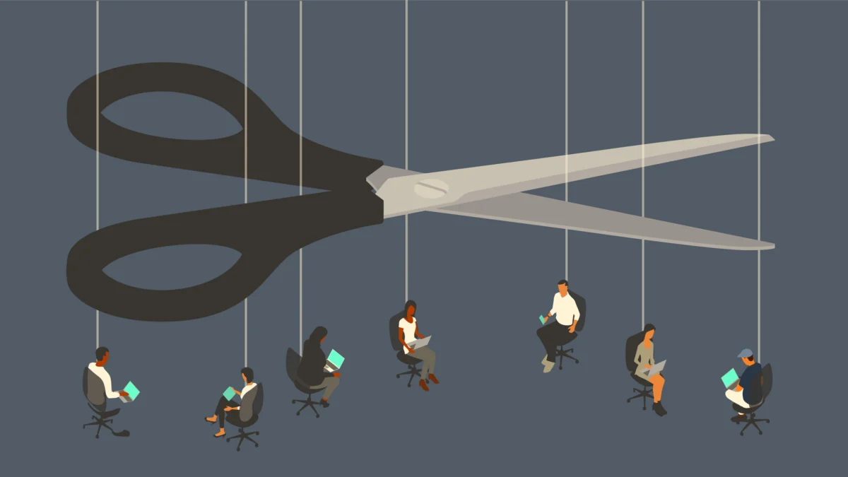 Layoffs illustration